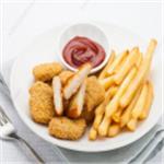 Chicken Nuggets & Chips (10) 